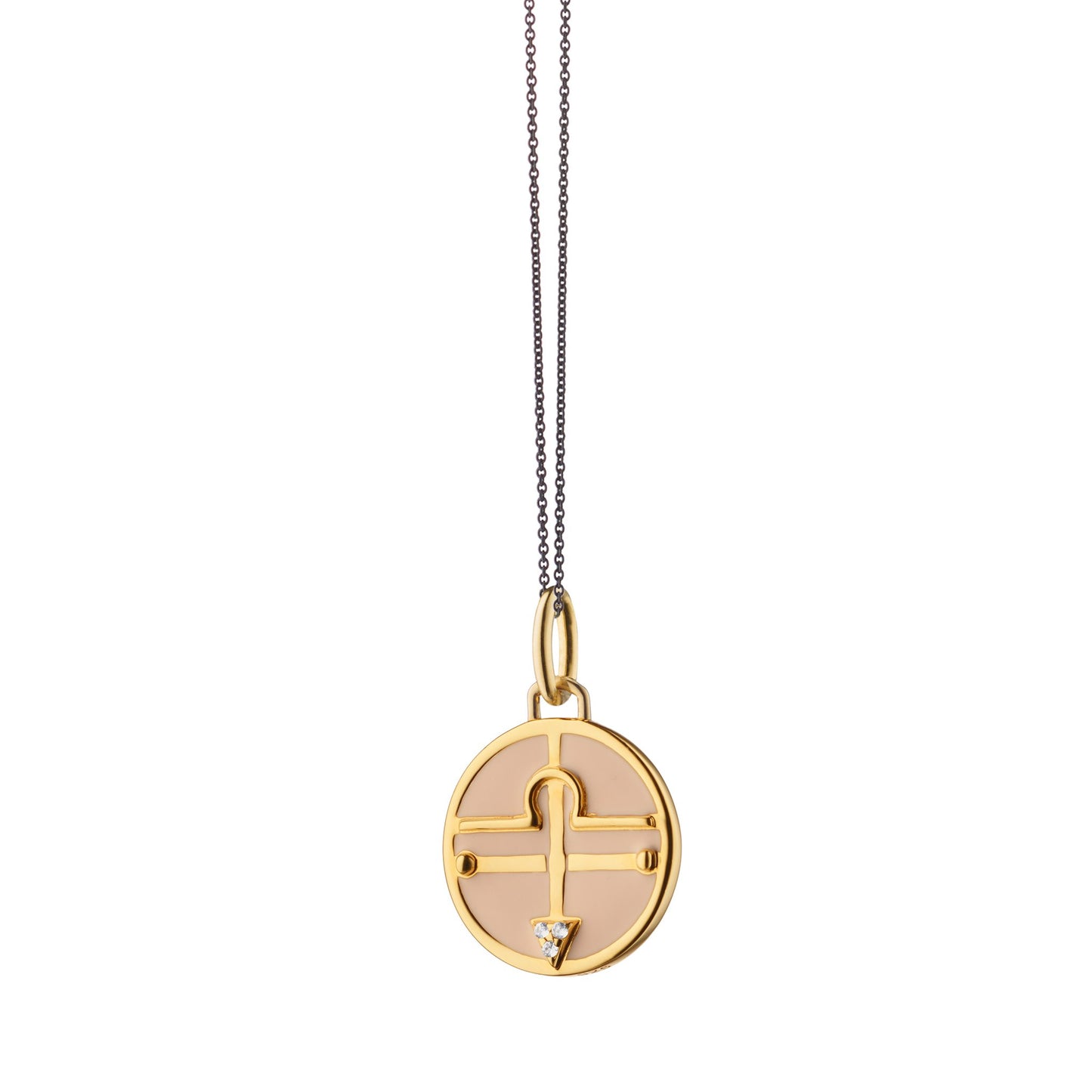 Vermeil Libra Horoscope Charm