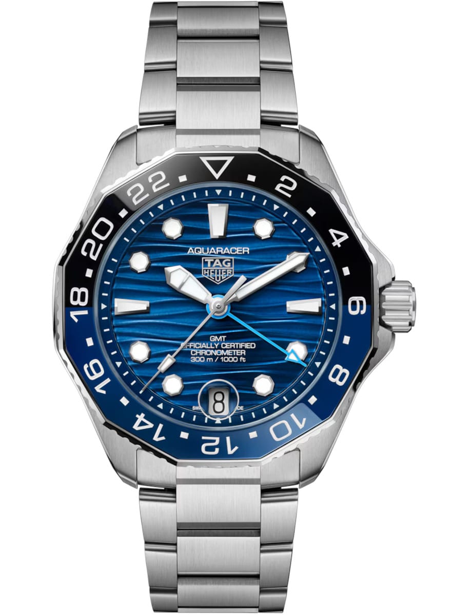 TAG HEUER 42MM AQUARACER PROFESSIONAL 300 GMT WITH CERAMIC T...