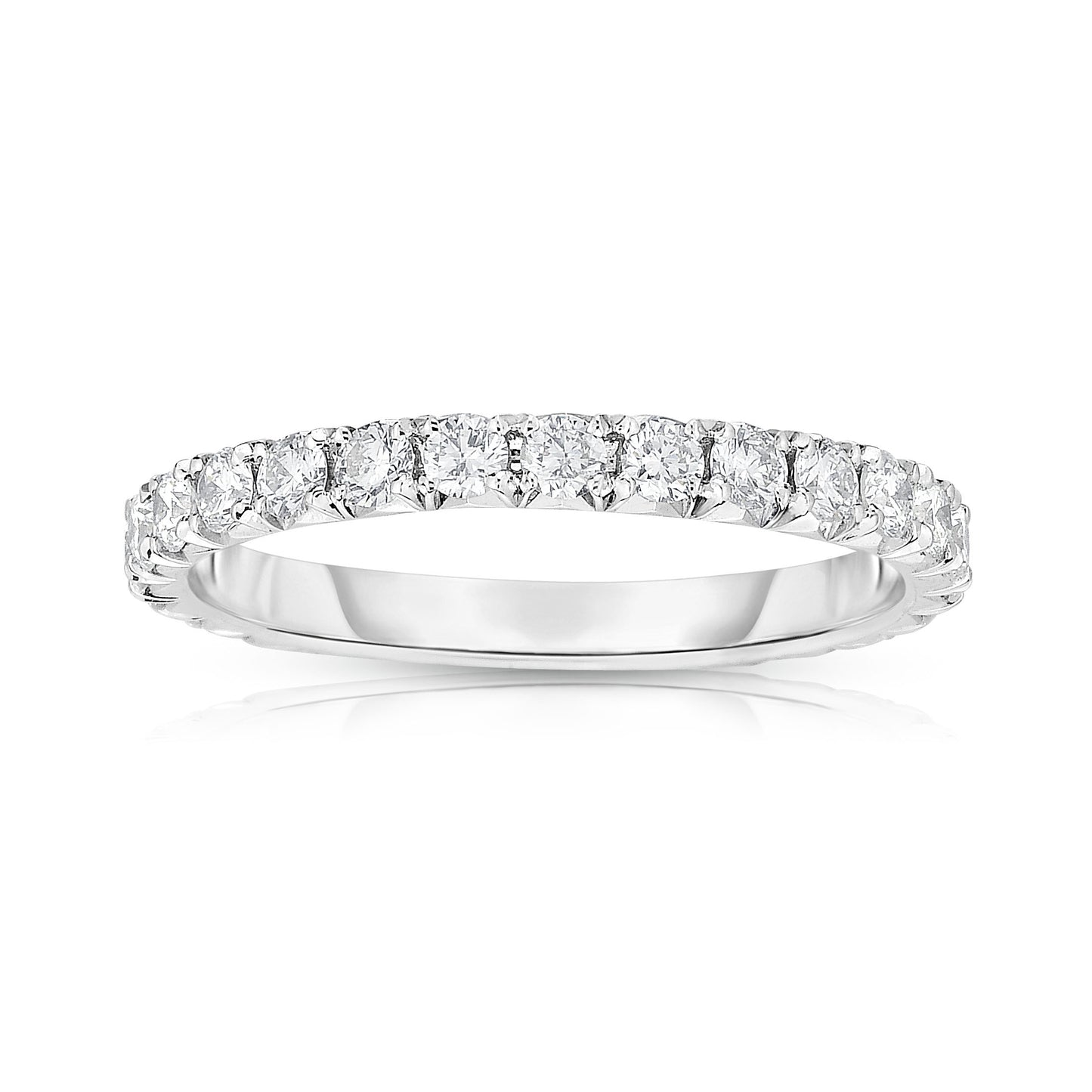 French Cut Eternity Band