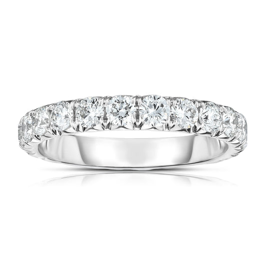 French Cut Eternity Band