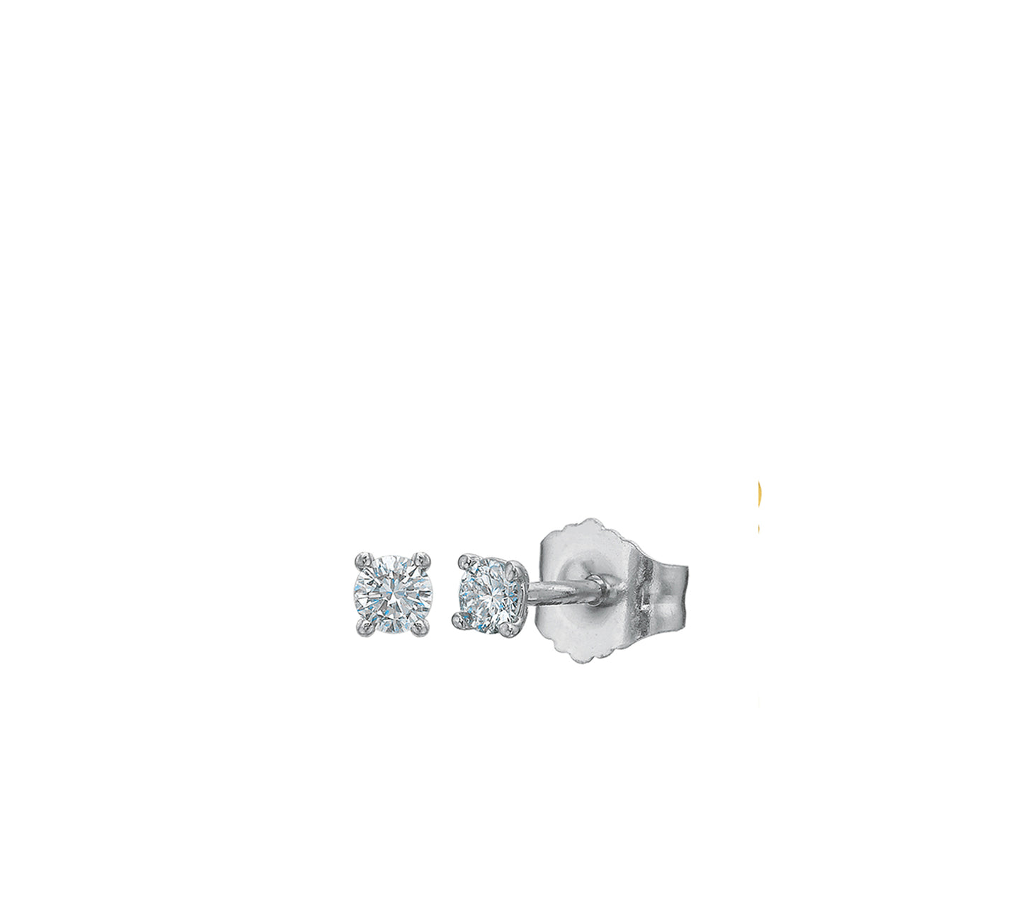 Diamond Stud Earrings 1/10ct