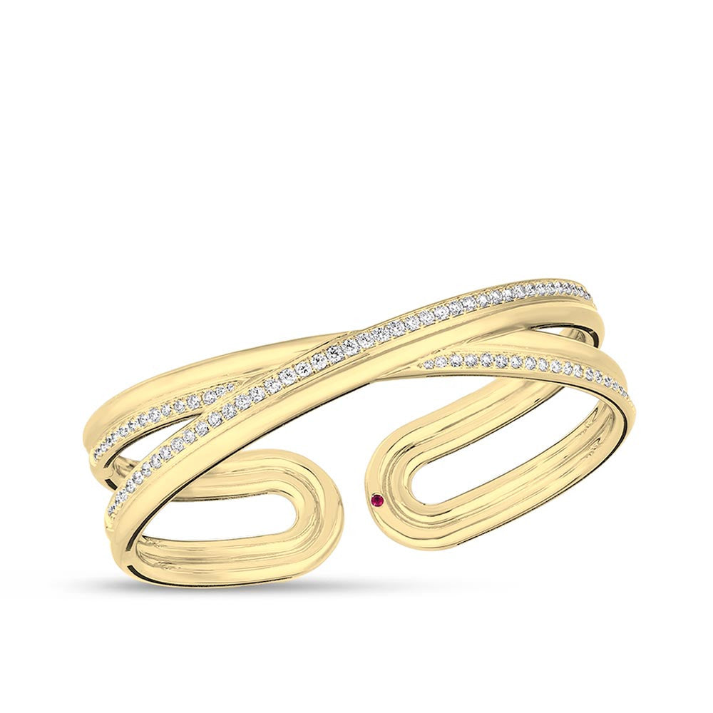 Cialoma Bangle with Diamonds