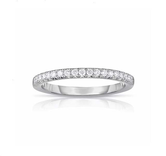 French Cut 1/2 Diamond Band