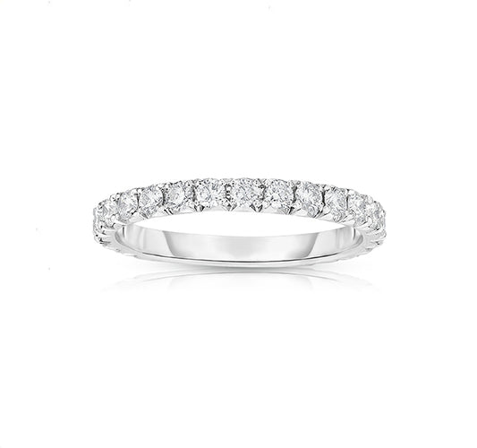 French Cut Eternity Band