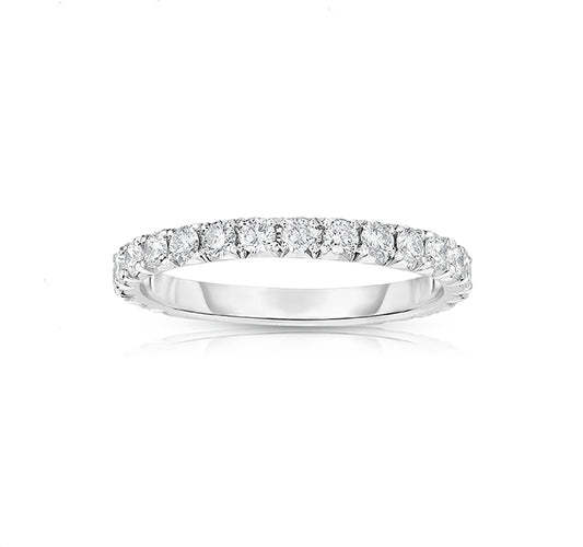 French Cut Eternity Band