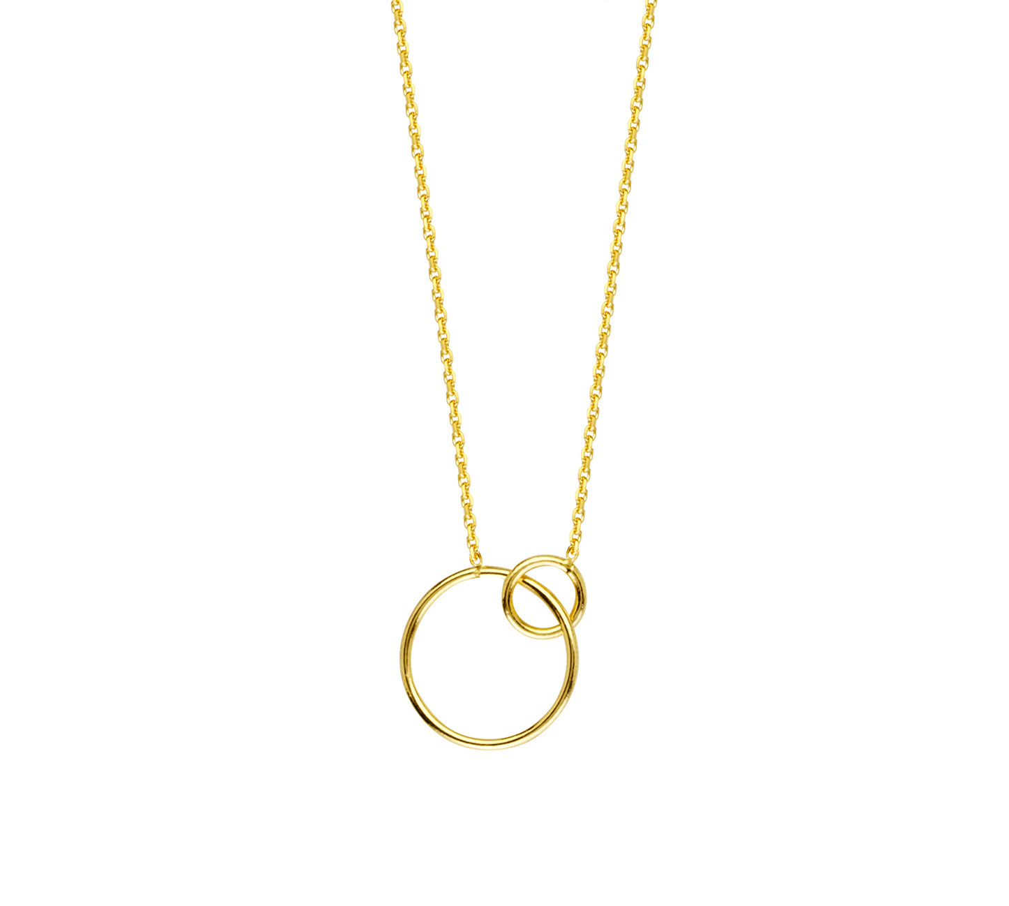 Interlocking Rings Necklace