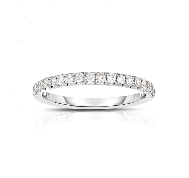 French Cut 1/2 Diamond Band