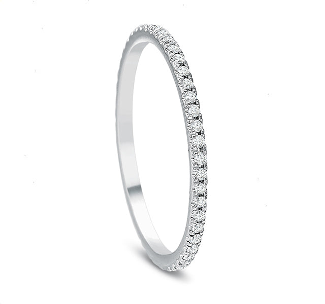 Diamond Eternity Band in White Gold .20tw