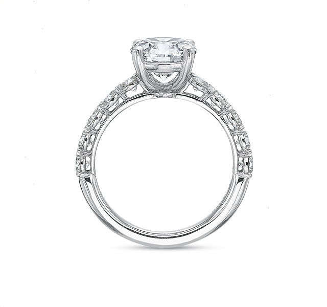 1/2 Round Diamond Setting