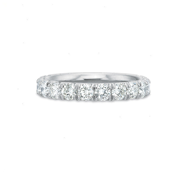 Diamond Eternity Band in 18KW 2ct