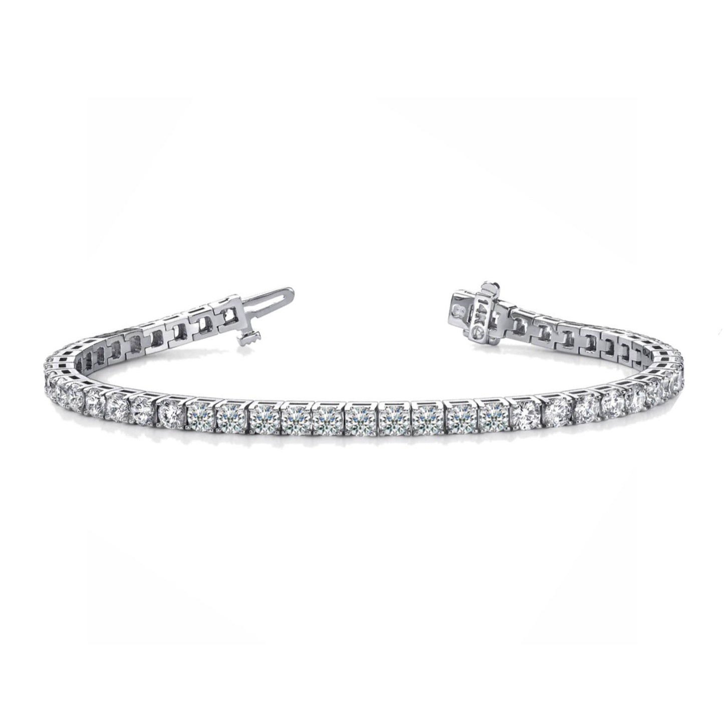 7" Prong Set Tennis Bracelet