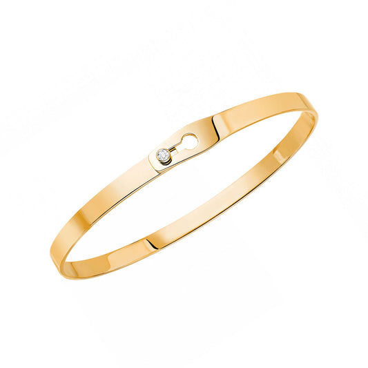 Serrure Bracelet in Yellow Gold