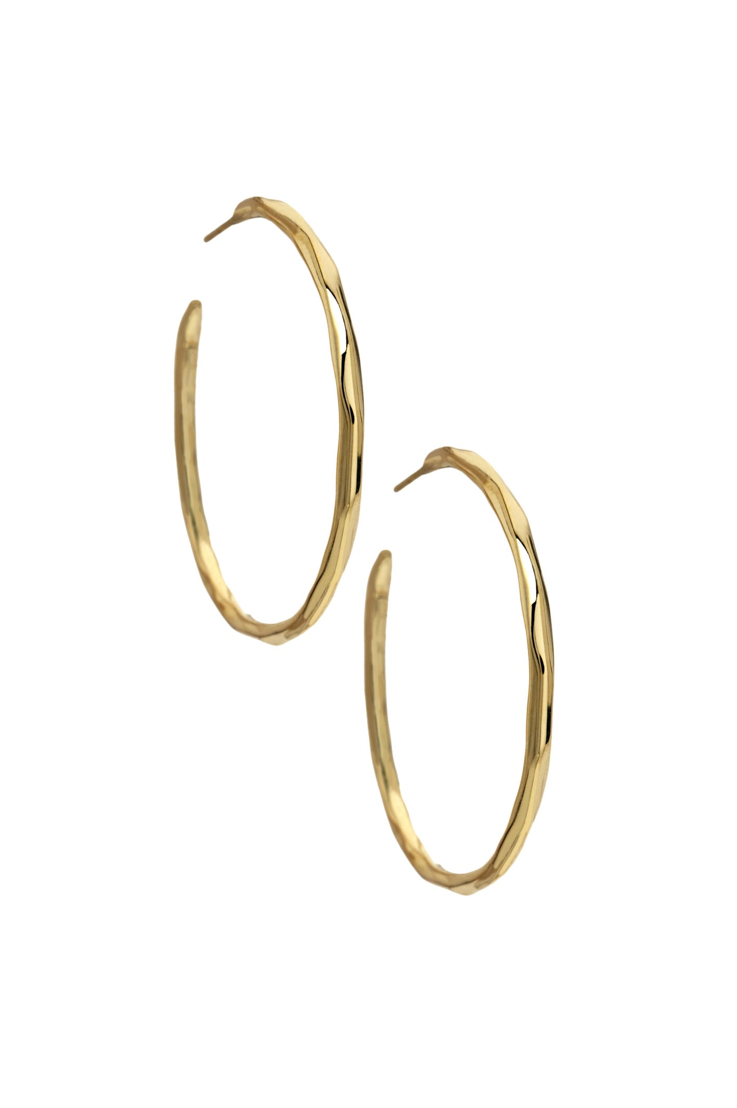 Extra Large Hoop Earrings in 18K Gold